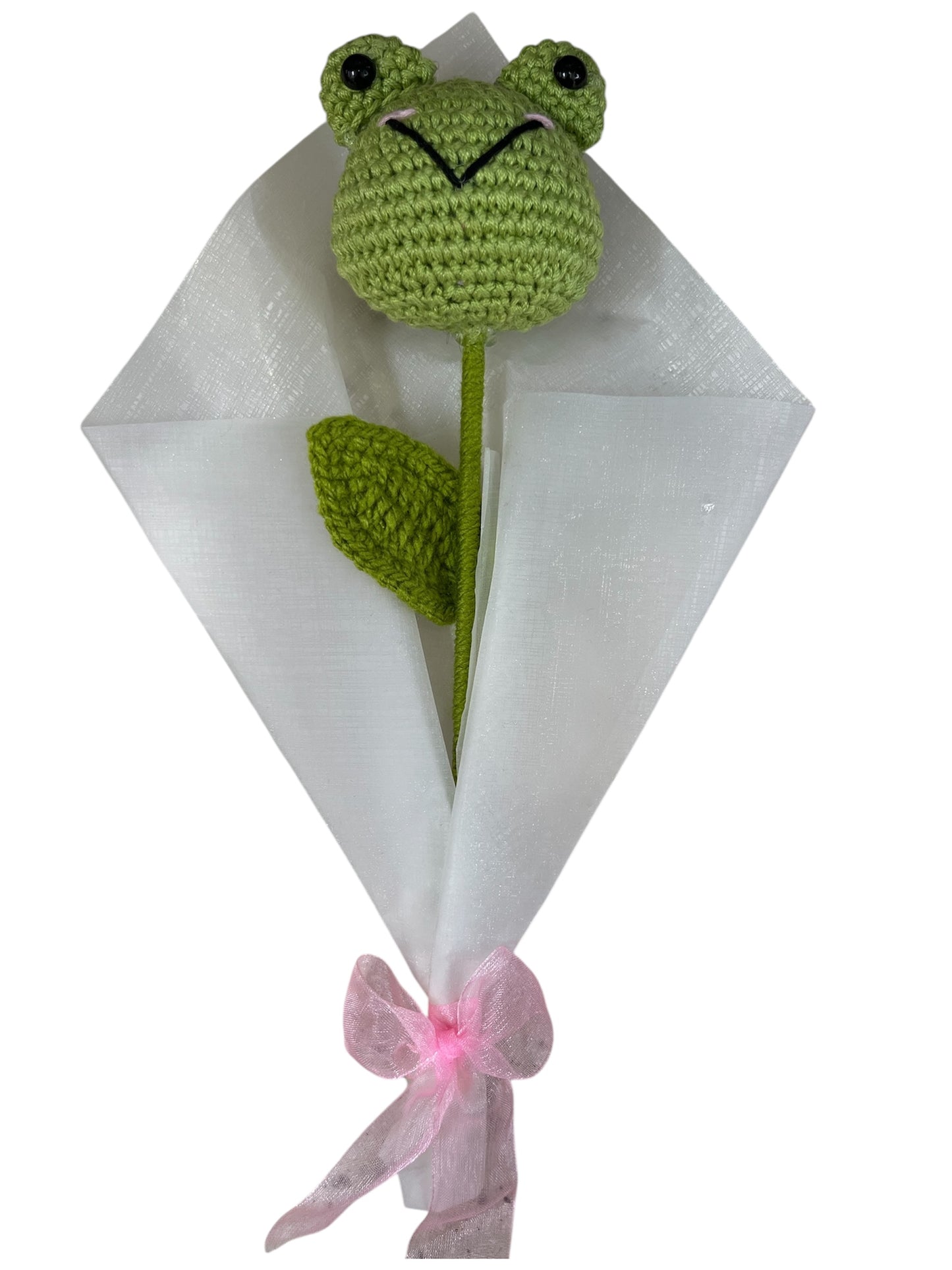 Handmade Character Flower – “Froggie Bloom”