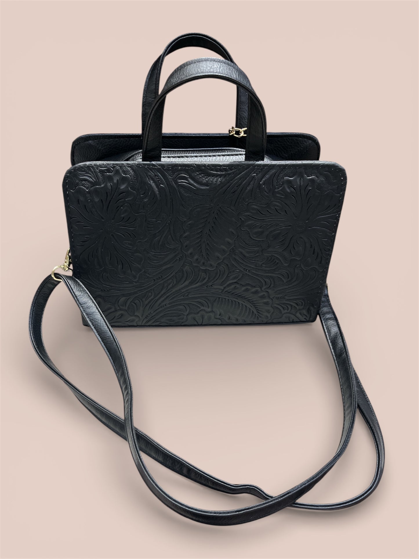 Midnight Bloom Crossbody