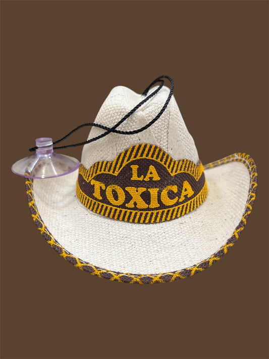 Mini Sombrero La Tóxica – Car Mirror Charm