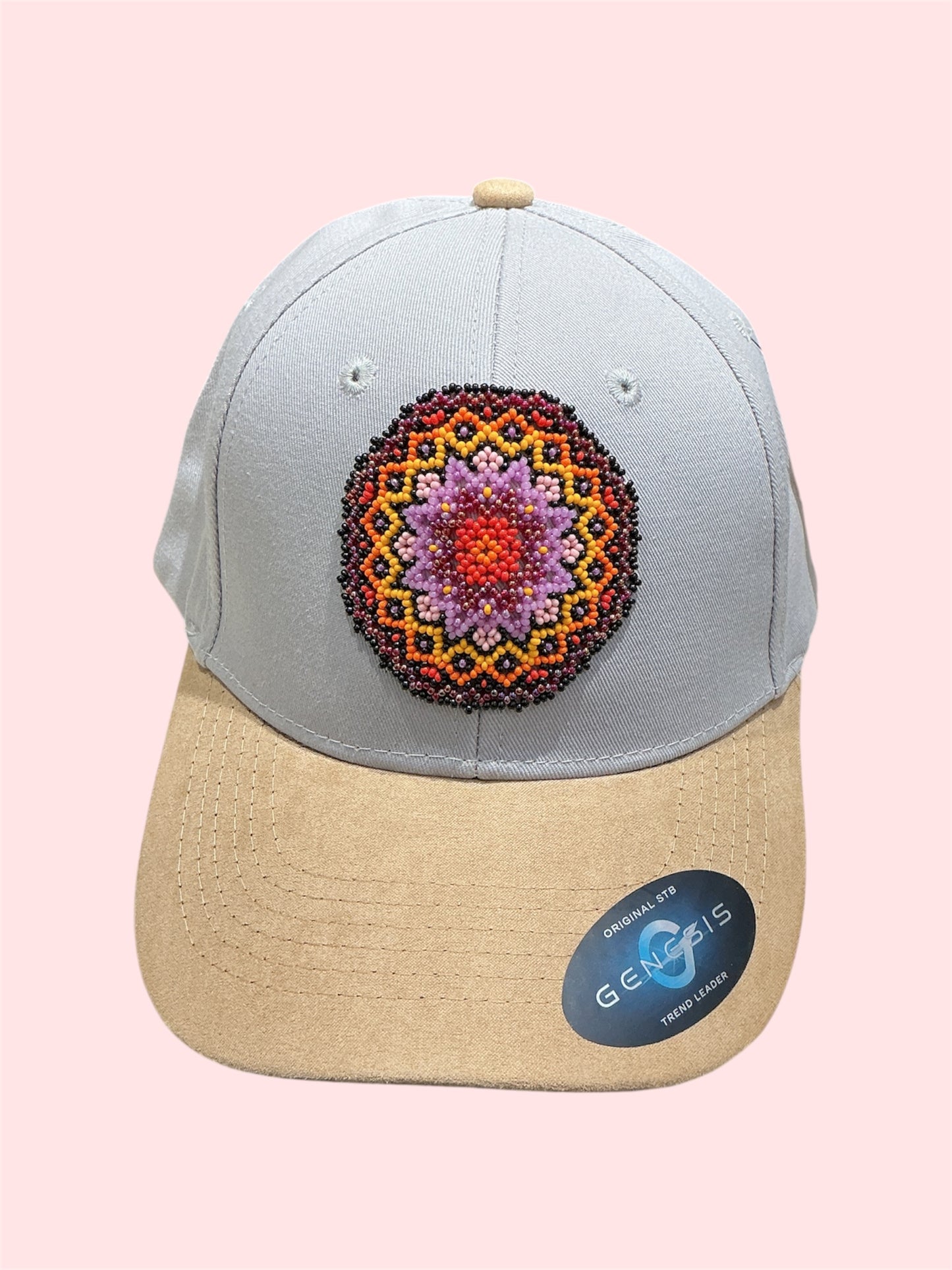 Beaded Hat with Mayan Design
