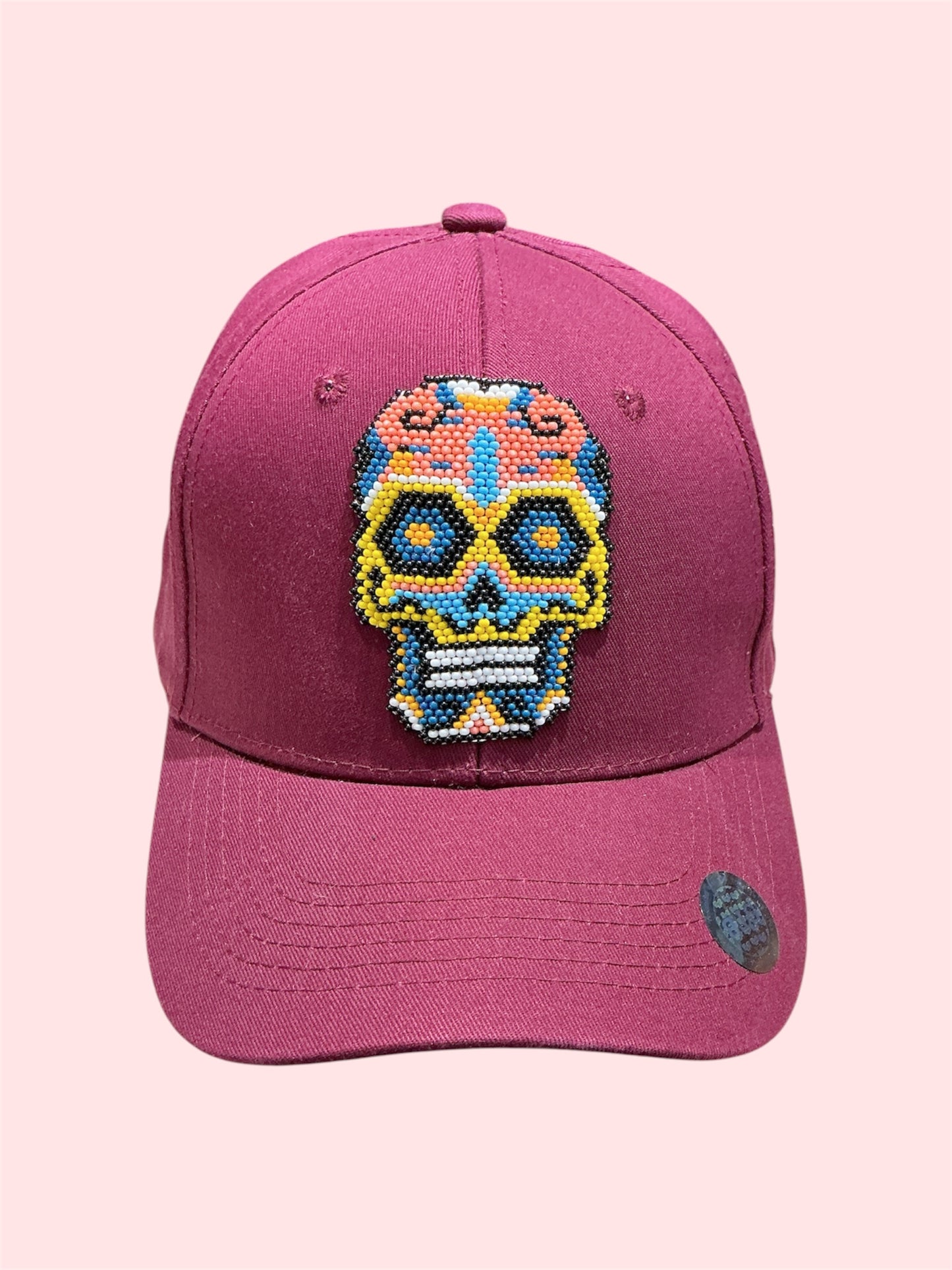 Beaded Skull Design