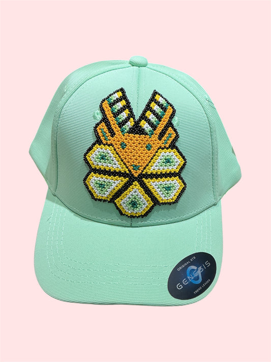 Mythical Deer Beaded HAT