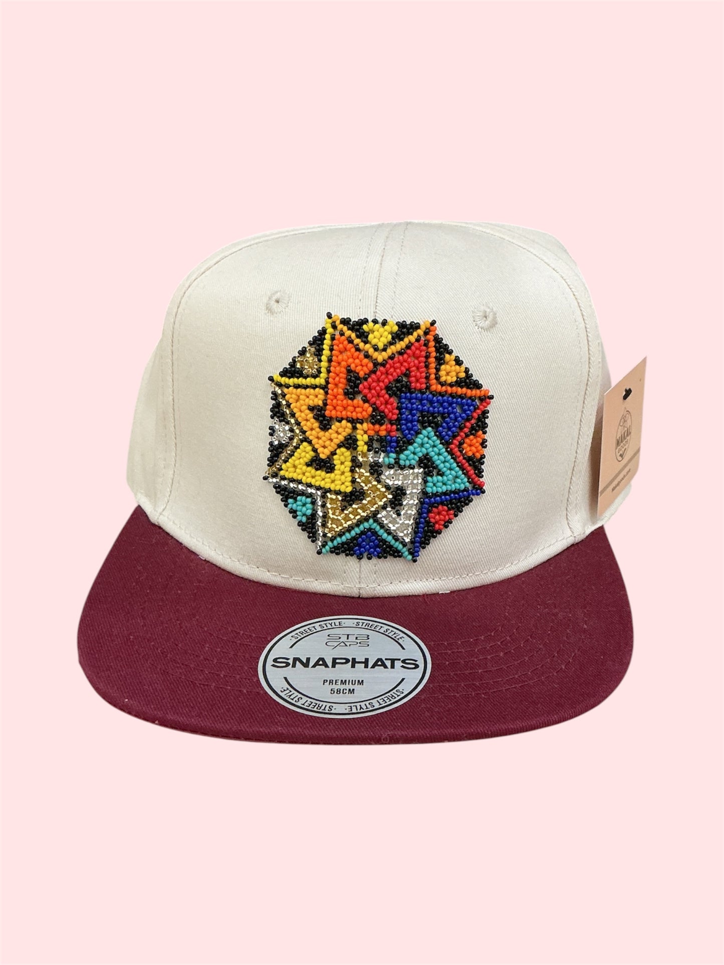 Beaded sun hat