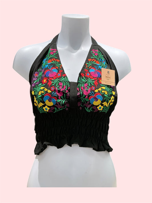 Mexican Embroidered Summer Top