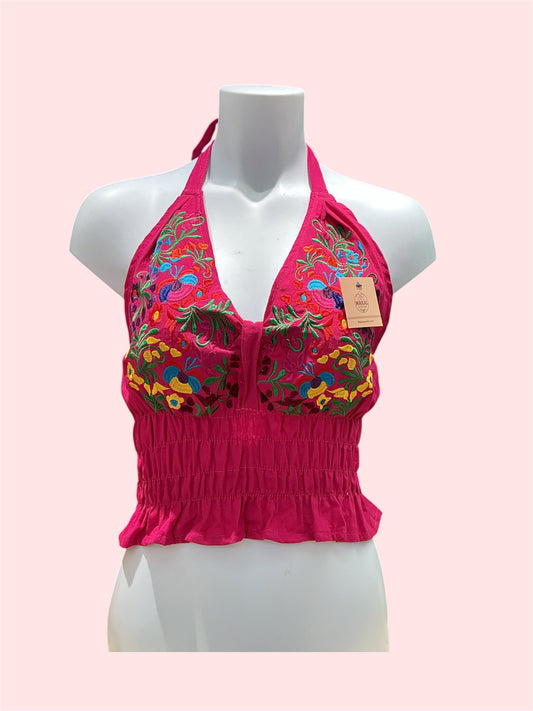 Mexican Embroidered Summer Top