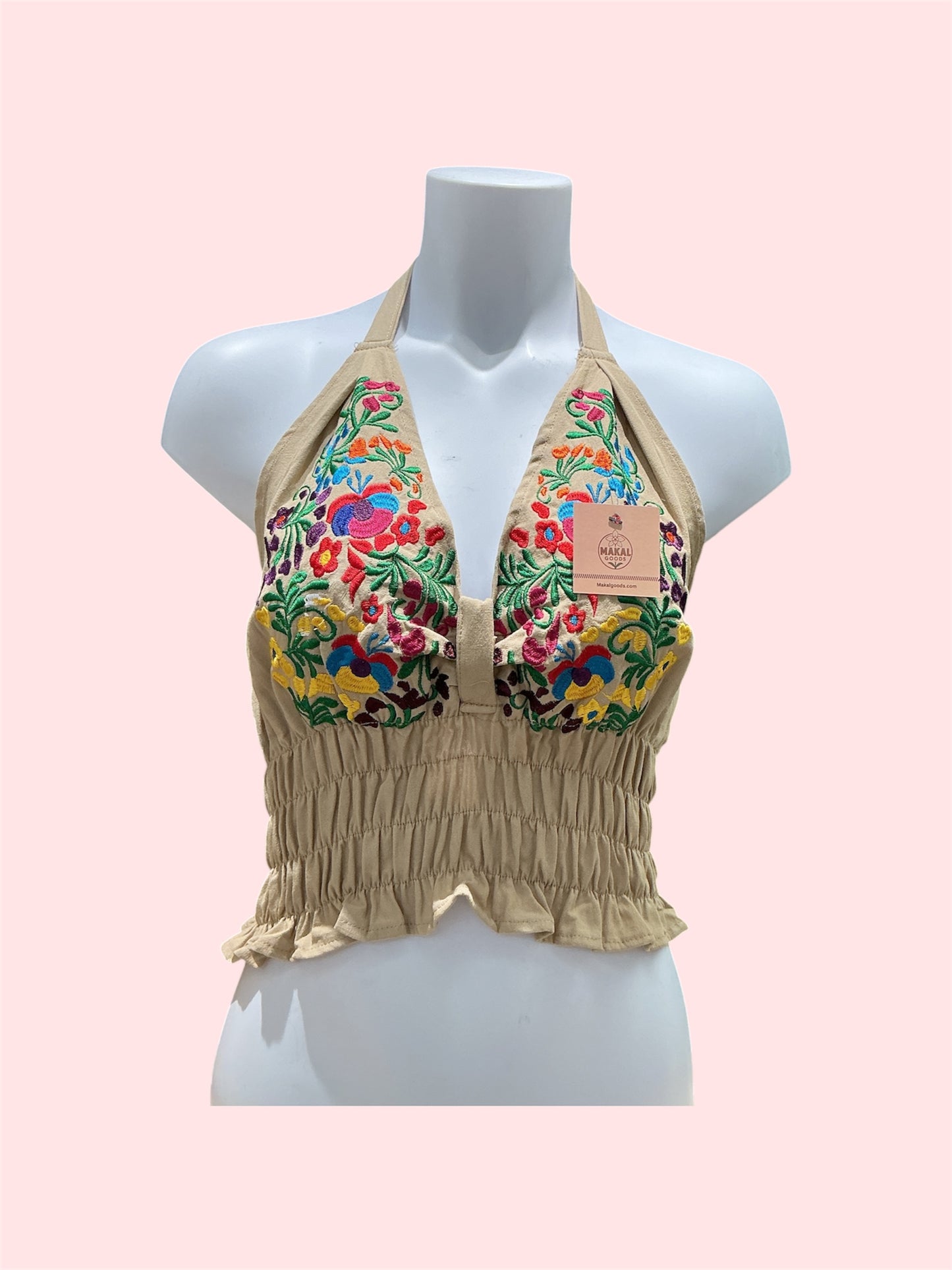 Mexican embroidered top