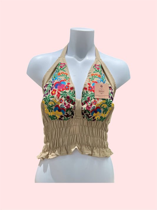 Mexican embroidered top
