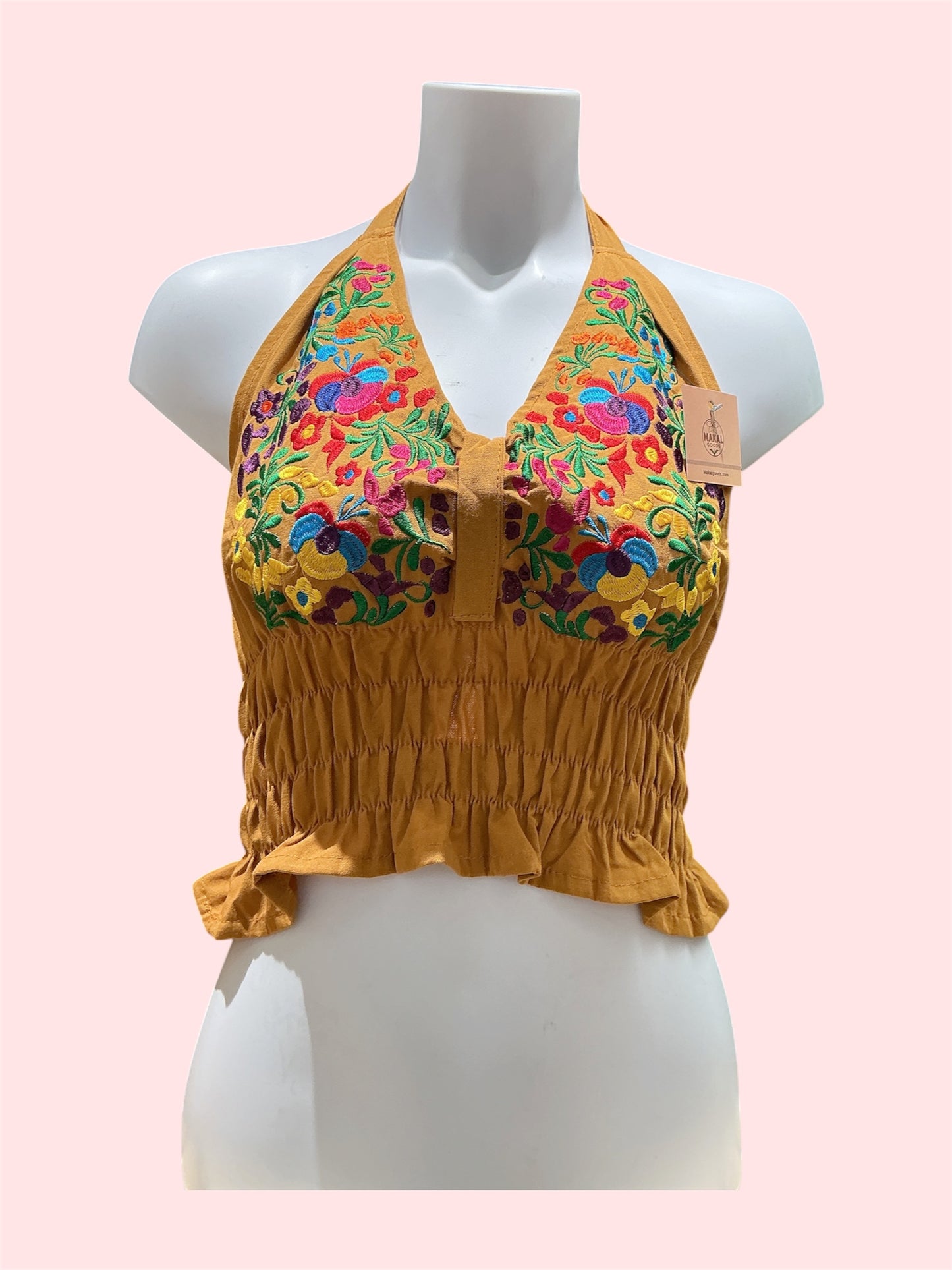 Mexican Embroidered Summer Top