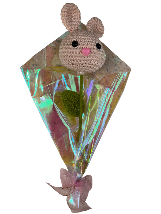 Handmade Character Flower – “Bunny Bloom”