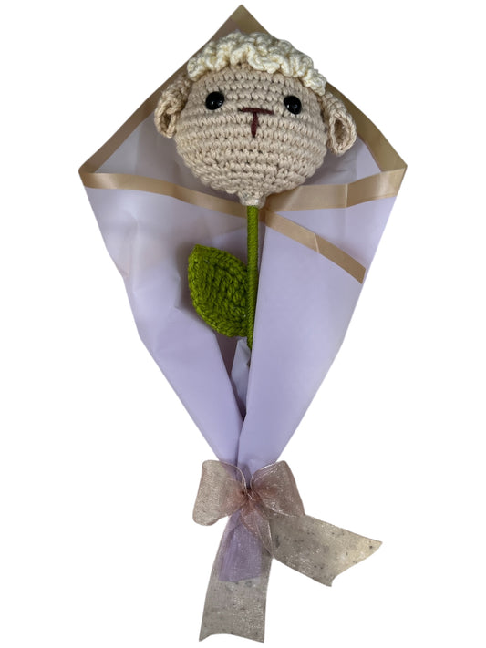 Handmade Character Flower – “Lamb Bloom”