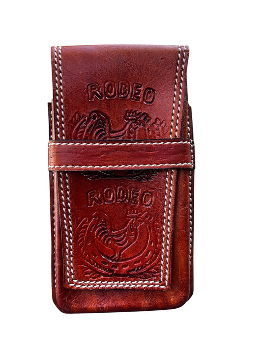 Leather Belt Pouch for Phone – Rodeo Style