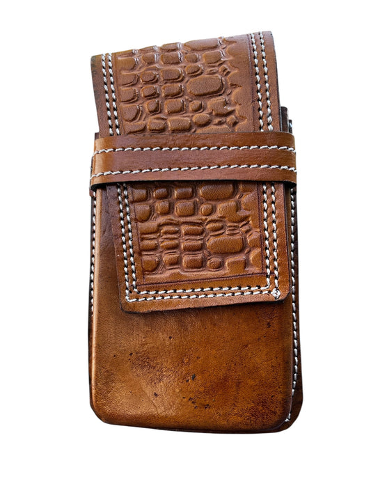 Leather Belt Pouch for Phone – Rodeo Style