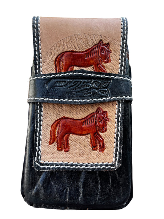 Leather Belt Pouch for Phone – Rodeo Style