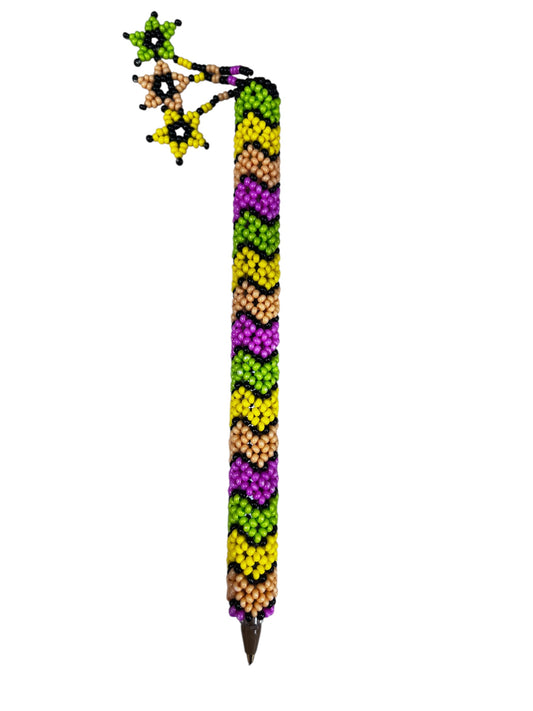 Handmade Beaded Pen – Colorful Design