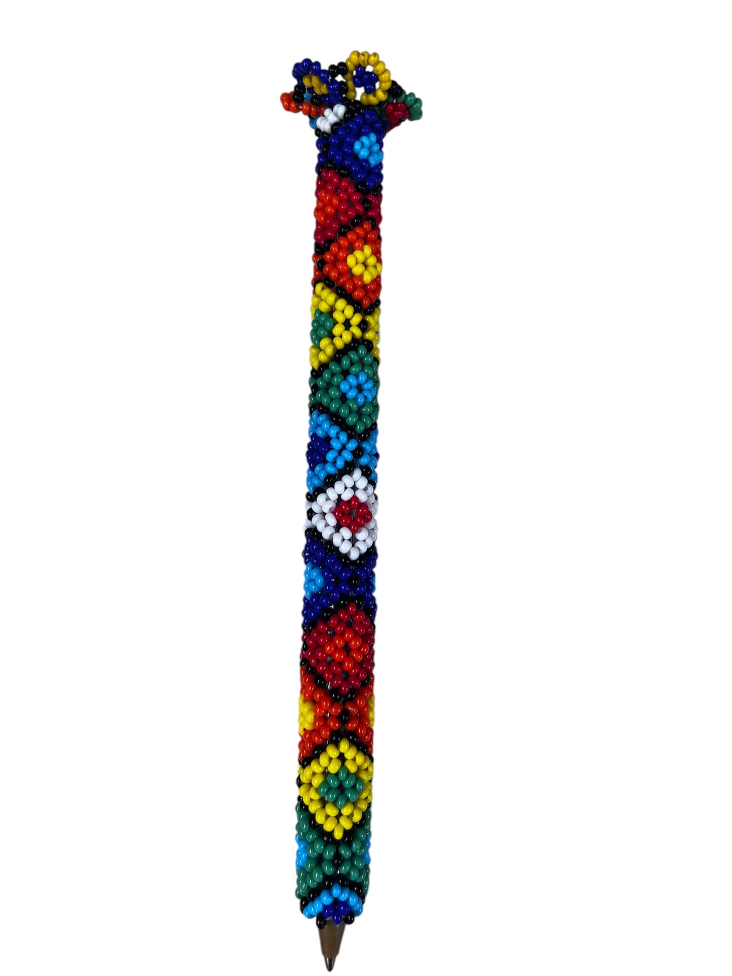 Handmade Beaded Pen – Colorful Design