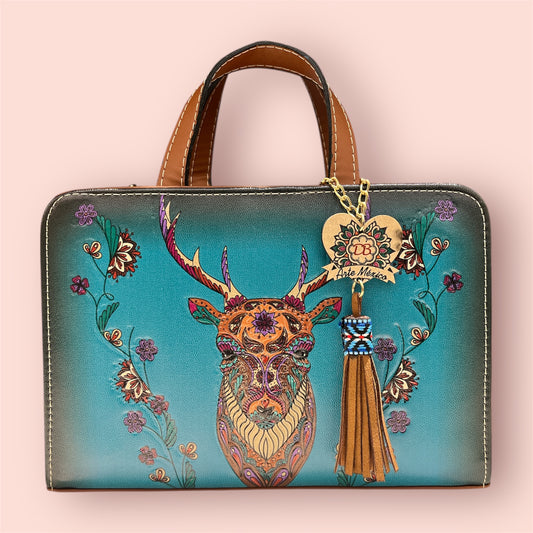 Ximena Blue Dear Design Bag
